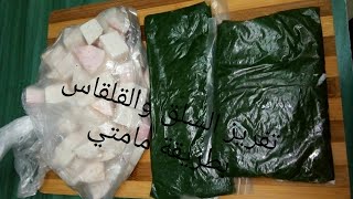 الحلقة الثانية//طريقة تفريز القلقاس والسلق//من السنة للسنة