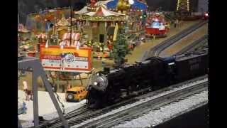 O-gauge train layout by Jerry Murray. Part 1