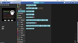 M5Stack UI Flow Displaying Graphics Tutorial