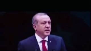 ERDOĞAN: EY MAVİ GÖKLERİN BEYAZ VE KIZIL SÜSÜ