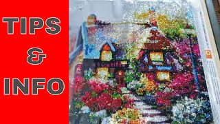 How To Work With Huge Diamond Painting. Tips and Tutorial.