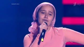 Раяна Асланбекова. "Derniere danse" - Слепые прослушивания - Голос Дети - Сезон 3