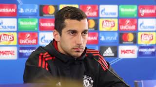 Henrikh Mkhitaryan Press Conference ahead of CSKA clash / Հենրիխ Մխիթարյանի ասուլիսը