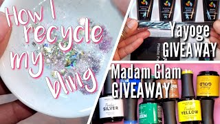 Remove & Reuse Your Bling | Apres Dupe 2 month Update & Removal | Madam Glam & Yayoge GIVEAWAY