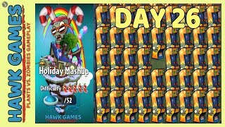 Plants vs Zombies 2 Holiday Mashup World Day 26 Impossible (War)