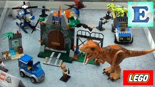 LEGO JURASSIC WORLD Динозавры Лего Сити Лего Мир Юрского Периода Видео для детей