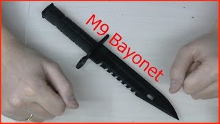 Как сделать штык нож M9 Bayonet CS GO с помощью 3d принтера