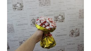 Как сделать Букет из Конфет Рафаэлло,? Bouquet of sweets Raffaello