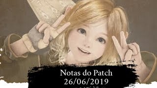 PATCH NOTES / NOTAS DO PATCH 26/06/19 BLACK DESERT ATUALIZAÇÕES
