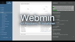 Webmin als Webinterface auf dem Raspberry Pi installieren
