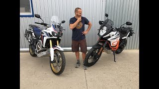 KTM 1090R ADV first impressions vs. Honda Africa Twin 1000 - PART 1