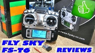 FLY SKY FS-T6 обзор. FlySky FS-T6 Transmitter Review/ RC LIFE