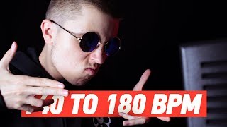 140 TO 180 BPM