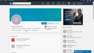 Verify Whether The Person Still Works At The Given Company At Given Position/Title Using Linkedin?