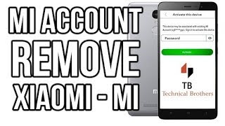 Mi 4x MAI132 mi account unlock