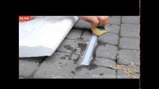 Adding KLUS LED Lights Into Cobblestones Path & Driveways