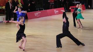 Грачев Андрей Цветова Мария, Юниоры 1, Румба , Огни большого города 2017