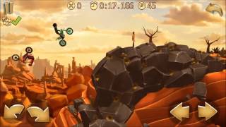 Trials Frontier - прохождение Скалистая пустыня