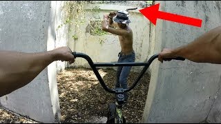ENTRANDO A ZONAS PELIGROSAS EN BMX #4