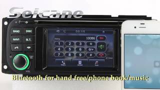 Widescreen Dodge Intrepid CD Radio Stereo Support Digita TV 3D GPS Map Night Mode RDS E Book