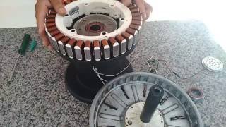 COMO MONTAR UM GERADOR SUPER POTENTE COM MOTOR DE MÁQUINA DE LAVAR
