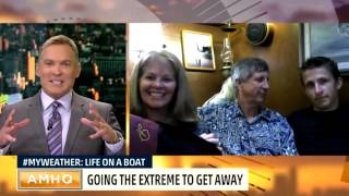I was on National TV! - The Weather Channel - I like Turtles - Sailing vessel Yume