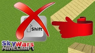 КАК ВСЕГДА БЫТЬ ПЕРВЫМ. СТРОИТЕЛЬСТВО БЕЗ ШИФТА [Hypixel Sky Wars Minecraft Mini-Game]