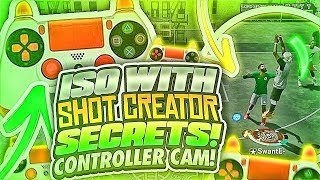 SECRETS TO DOMINATE PARK W/ A SHOT CREATOR ISO IN NBA 2K18! BEST DRIBBLE MOVES! (CONTROLLER CAM ?)
