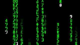 Matrix Raining Code Animation