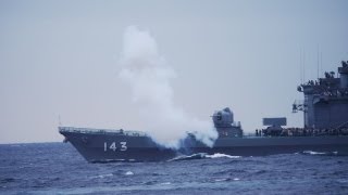 FLEET REVIEW 2012　艦艇訓練展示（自衛隊観艦式　2012 本番）