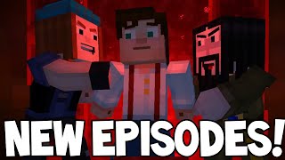 Minecraft Story Mode - EPISODE 6,7,8 - PREDICTIONS! "FIRST LOOK"
