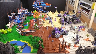 LEGO NEXO Knights season 3 battlefield display!