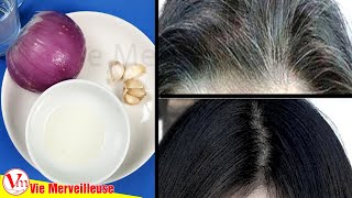 Seulement Avec Ces 3 Ingrédients Va Enlever Les Cheveux Blancs Et Prévenir La Perte De Cheveux