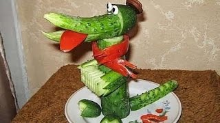Салаты, заливное, выпечка,красивое оформление блюд .