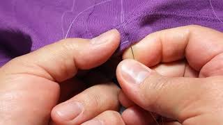 Как зашить вещь потайным швом. Secret seam. Лайфхак