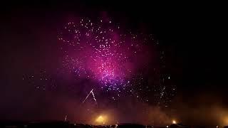 2019【樹林興仁花園夜市】跨年特效煙火秀 空拍雙機紀錄