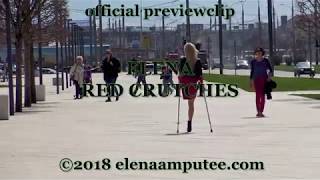 Elena amputee preview - Red Crutches