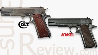Colt М1911 A1, KWC KMB 76AHN Обзор Guns-Review.com