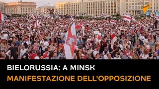 Bielorussia: a Minsk manifestazione dell'opposizione