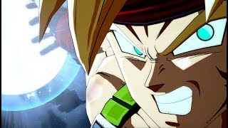 NEW EXCLUSIVE BROLY VS BARDOCK DLC GAMEPLAY! Rhymestyle vs AfroSenju  | Dragon Ball FighterZ