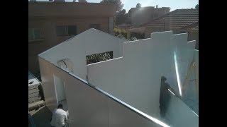 מבנה פנל מבודד לבניה עצמית. מגוון מידות לפי הזמנה. אפשרות לבניה ע"י צוות ביצוע