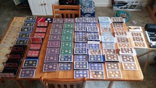 U.S. Proof Sets; 1955-2015; 60 Year Run