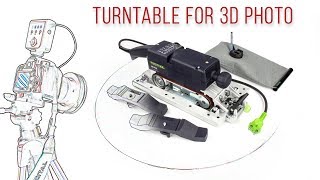 Поворотный стол для 3D фото своими руками.