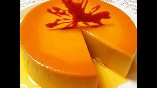 Flan de Calabaza Receta de cocina cubana / yasobas vlogs