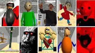 ALL CHARACTERS! Baldi's Basics in Education and Learning (BETA)