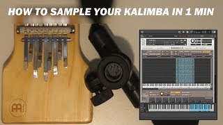 How to sample your kalimba in 1 min [FREE KONTAKT/DIRECTWAVE DOWNLOAD]