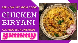 Chicken Biryani At Home  without Marination | Quick Chicken Biryani | Make Chicken Lazwab at home