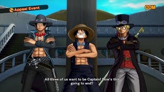 One Piece: Burning Blood | "Weakling Trio" vs. "Brothers"