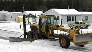 As seen on TV, the weather Network Grader Clean-up Street after freezing rain/Snow
