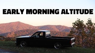 Awesome lowered S10 on the Blue Ridge Parkway